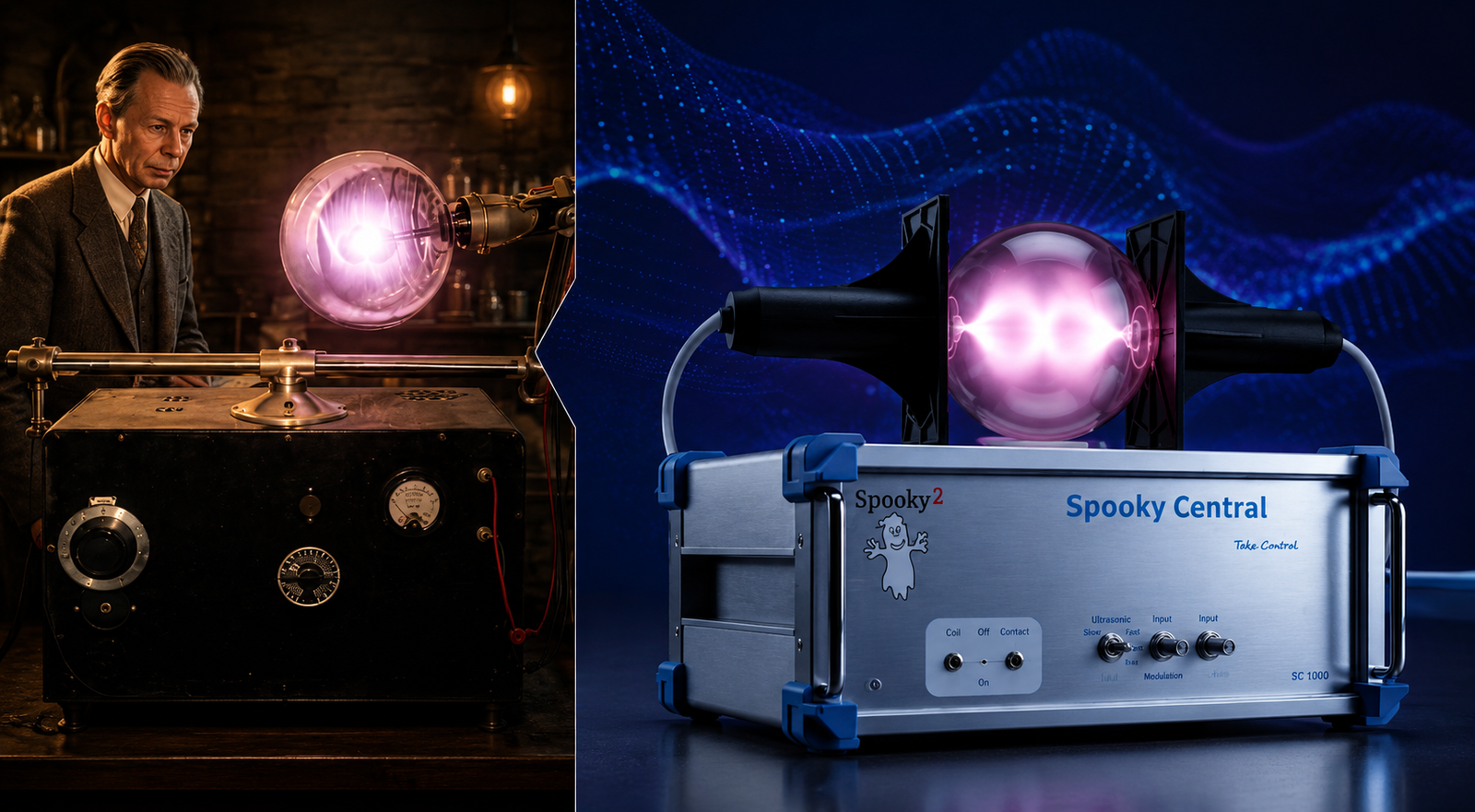 From classic Rife plasma ray tube to modern Spooky2 Central Plasma